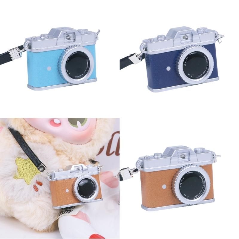 Miniature Camera Pendant Keychain With Light And Sound Detail Compact Size Ornament For Daily Use Gifting