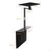 Projector Stand Adjustable Height with Metal Tray Iron Mount Base Bracket Holder