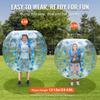 Inflatable Bumper Ball 1-Pack, 4FT/1.2M Body Sumo Zorb Balls for Teen, 0.8mm Thick PVC Human Hamster Bubble Balls for Outdoor Team Gaming Play, Bumper