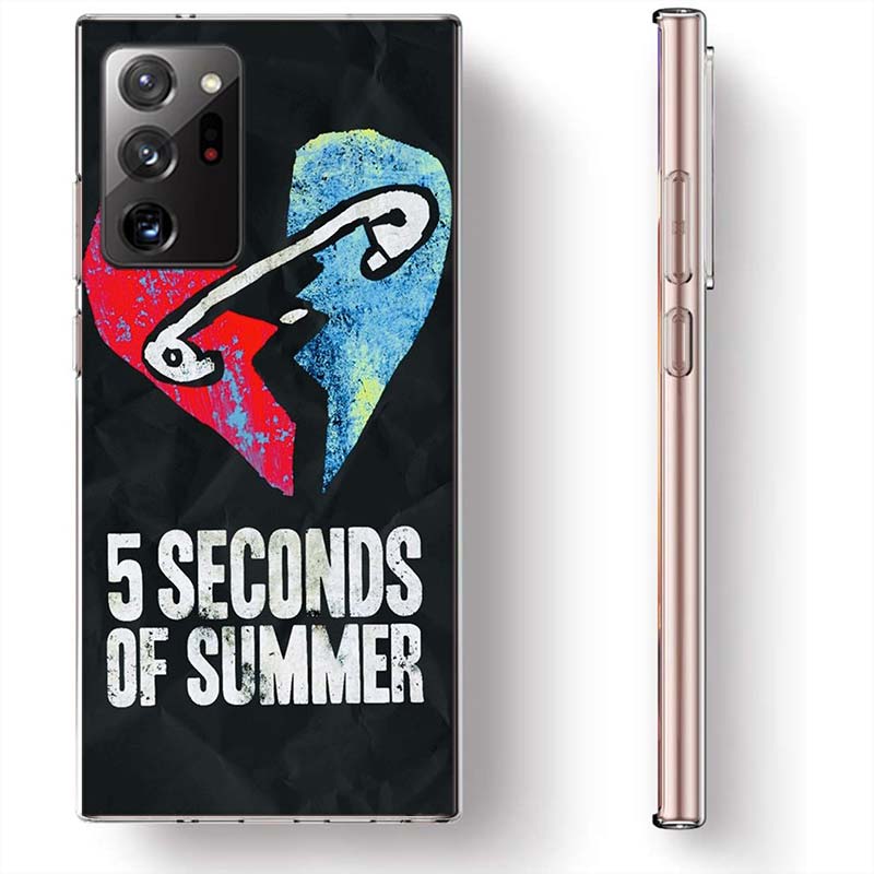 5 Sos Seconds Summer Phone Case for Samsung A16 A17 A26 A36 A37 A56 A57 A12 A22 A32 A52S A07 A06 A02S A72 Galaxy A70 A50S A71 A5
