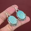 Amazonite Earring Very Pretty Gemstone Earring Handmade Jewelry 925 Sterling Silver Earring Stylish Earrings Gifts For Wife Elegant Jewelry