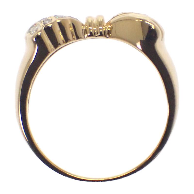 no brand  #12(JP Size) ring K18 yellow gold Women