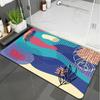 Diatom Mud Bathroom Door Mat Door Welcome Mat Kitchen Mat Anti-slip Floor Mat Absorbent Quick-drying Soft Pad Wear-resistant Dust-proof Pad Area Rug