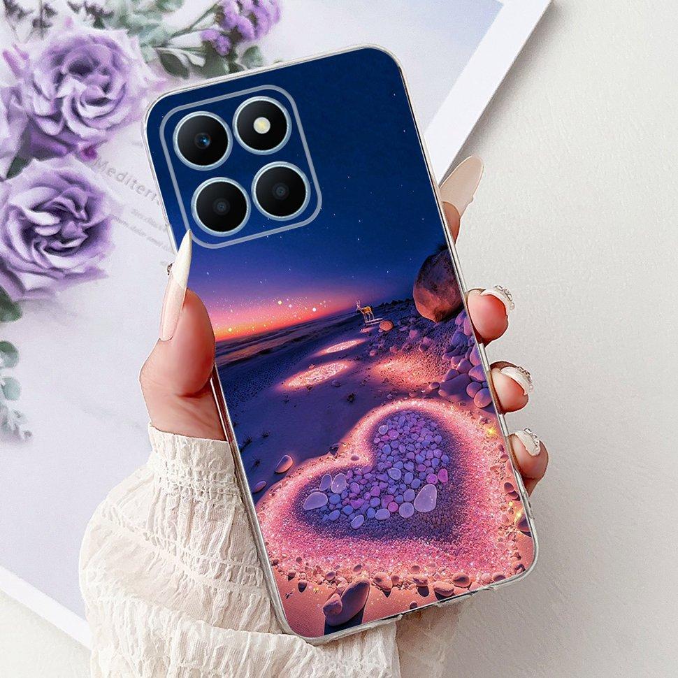 For Huawei Honor X6a Case Cute Animals Soft Silicone Phone Cases For Honor X 6A 6B X6a X6b HonorX6a Cover Ultra-thin TPU Housing