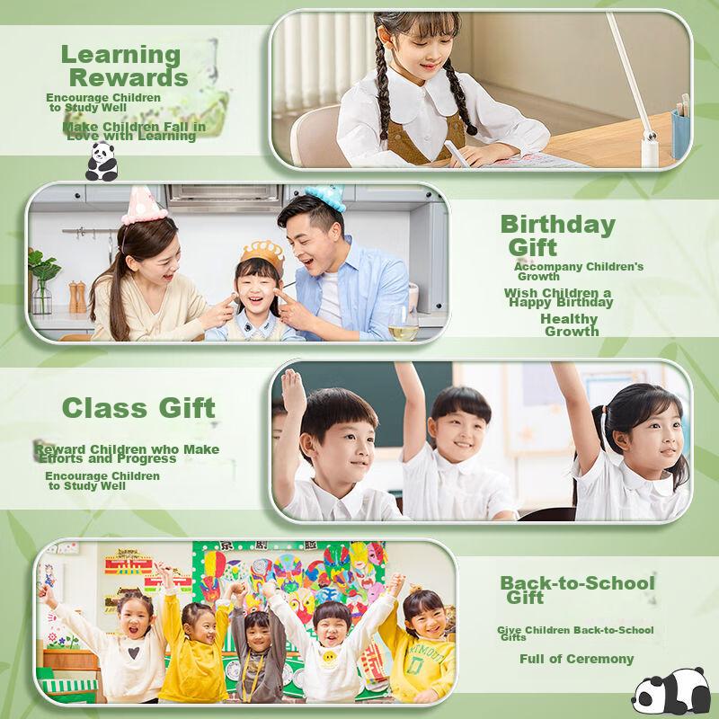 Panda Stationery Set, High-Quality Back-To Gift Pack, Graduation Present, Complete Study Supplies, Children's Gifts, Daily Gifts