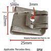 Mercedes Front Bumper Lower Shield Nut & Clip Set M6 Thread