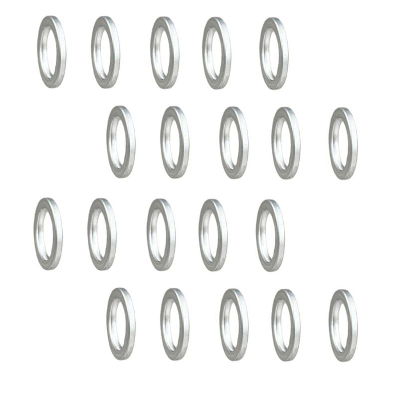 10 pz Rondelle Leggere per Pedivelle Spaziatori Metallici per Movimenti Centrali Durabilità Accessori per Bici