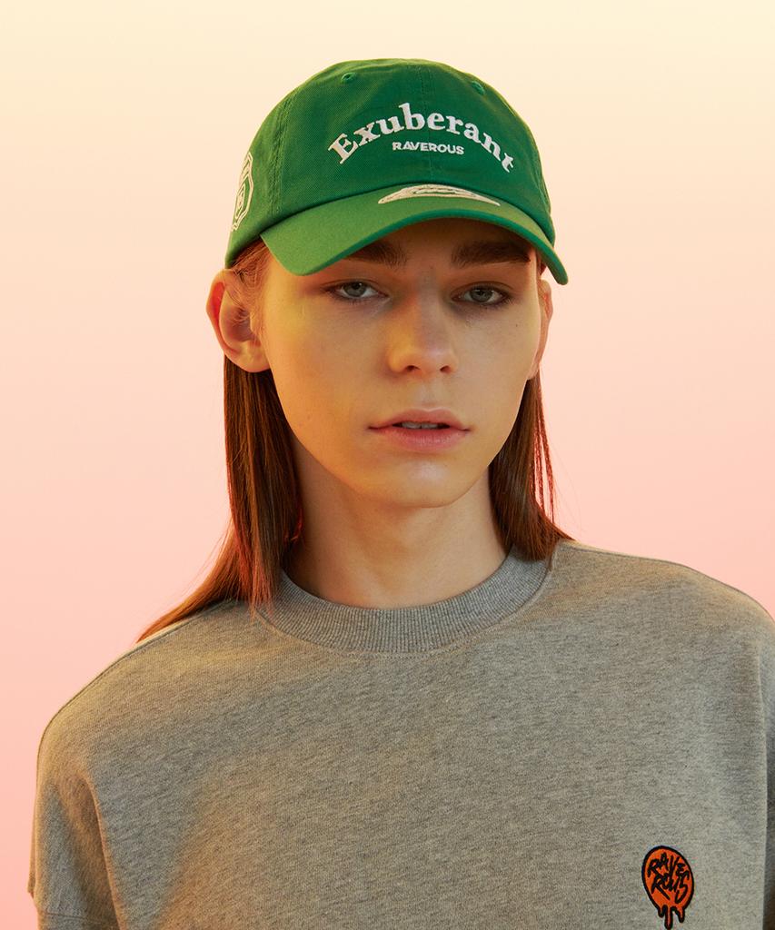 RAVEROUS Road Trip Ball Cap Green