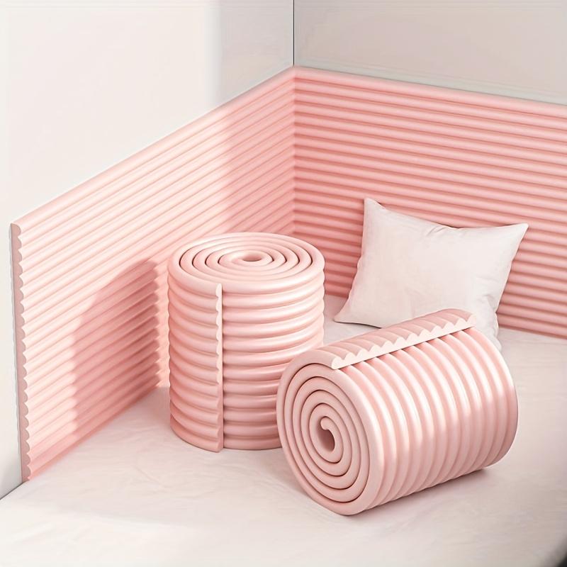 Stickers Muraux Doux Texturés 3D - Imperméables et Résistants à l'Humidité - Protections d'Angle Peel & Stick, Décoration pour Murs, Tables, Chaises