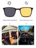 6127 Men's Half-Frame Magnetic Multifunctional Sunglasses: Polarized & Prescription-Compatible
