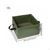 Foldable Basin with Handles Portable Bucket Handle Waterproof for