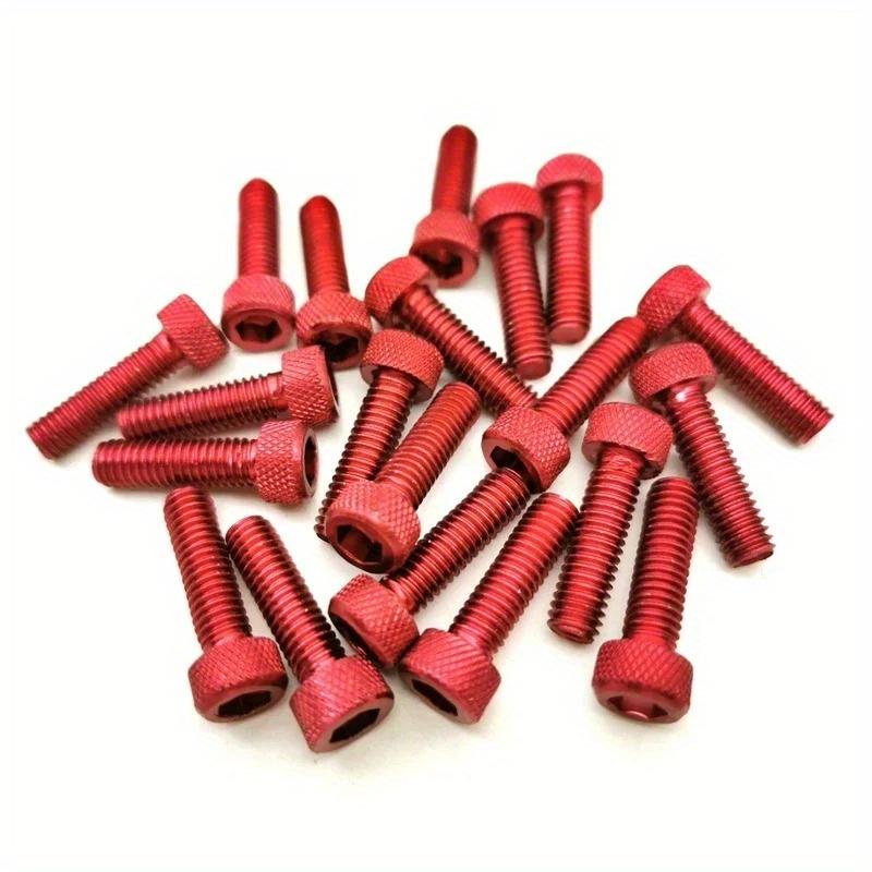 10 Stück Bunt Universal 6MM Racing Motocross Teil Kit Verkleidung Dirt Pit Bike Moto Befestigung Muttern Schrauben Zubehör Motorradschraube