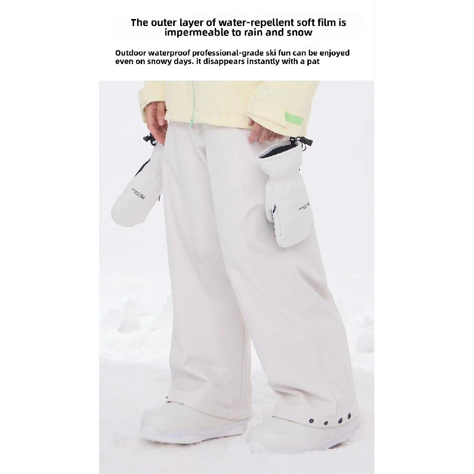 Koudelement Snowboardbroek Dikke Heren Dames Skibroek Skiën Waterdicht Winter Warm Winddicht Buitensporten Snowboard