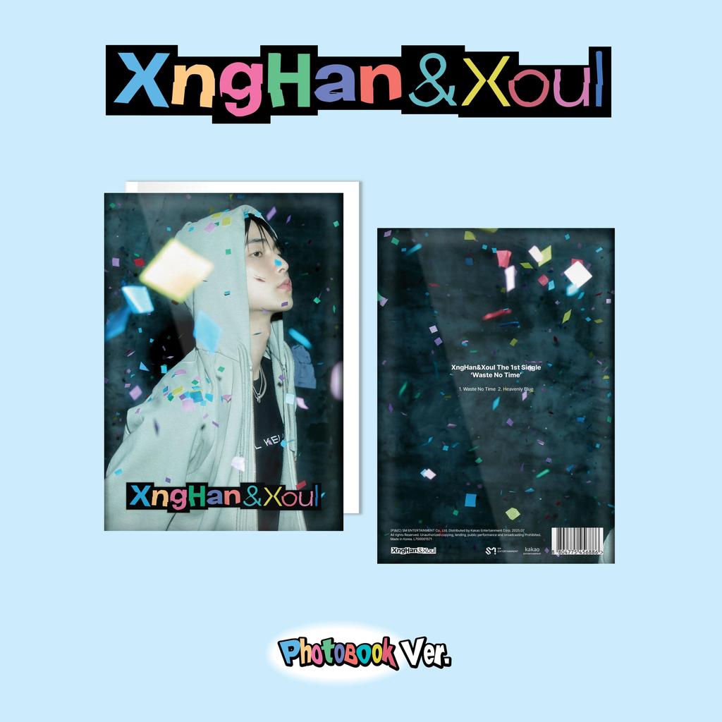 XngHan & Xoul – 1st Single [Waste No Time] Photobook Ver. (+Online Benefit)