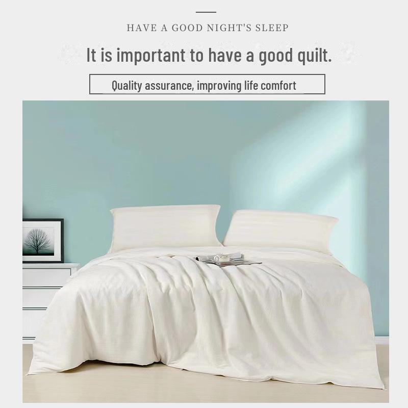 Prabangi medvilnės ir šilko pluošto antklodė: Komfortas ištisus metus