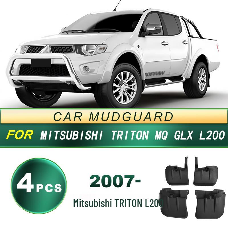 Soft Rubber Mud Flaps for 2007 Mitsubishi Triton L200