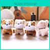 Soft Plush Dog Toy Keychain Stuffed Animal Backpack Charm Gift For Pet Lovers