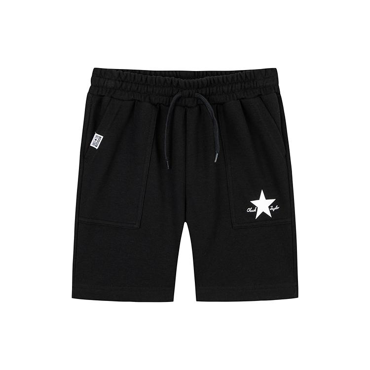 

New Converse Shorts Teenagers Jet Black CV2422045GS-001 M