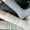 2026 New Women's Autumn and Winter Pure Cotton Long Socks Paired with Boots Design Sense Lace Calf Pile Socks