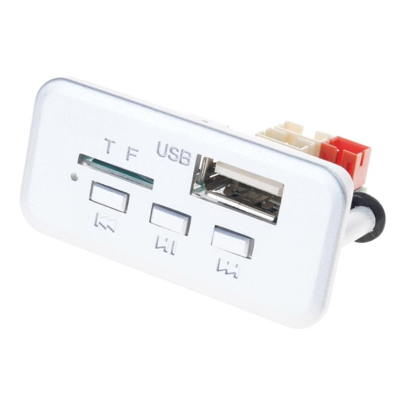 Car Radio MP3 Player 5V 12V MP3 WMA Decoder Board Wireless Audio Module Connect Tf Memory Card Up To 32gb Module