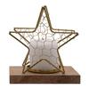 Celestial Gold Star Wire Candle Holder Medium