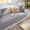 Old Coarse Cloth Cotton Linen Sofa Cushion Four Seasons Universal Simple Modern Light Luxury Pastoral Linen Seat Cushion