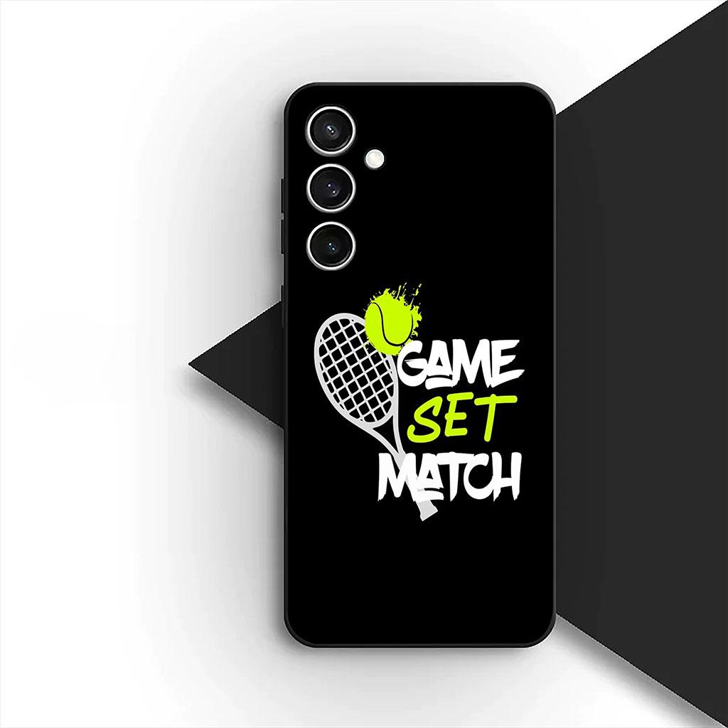 Tennis Fan Phone Cover Soft Case for Motorola Moto G86 G57 E14 E15 G14 G34 G35 G84 G24 A54 G15 Power E22 Casing