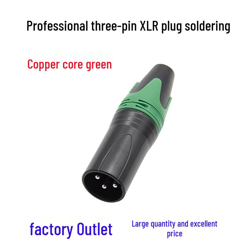 3-Pin XLR Male-Female Balanced Audio Cable for Microphone, Speaker, or Mixer