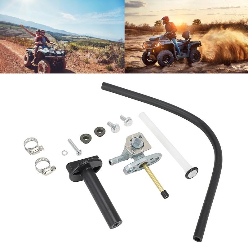 Motorcycle Gas Oil Adapter Tank Tap Switching Mounting Hardware Accessories for TRX250 TRX350 TRX400 TRX420 TRX450 TRX500