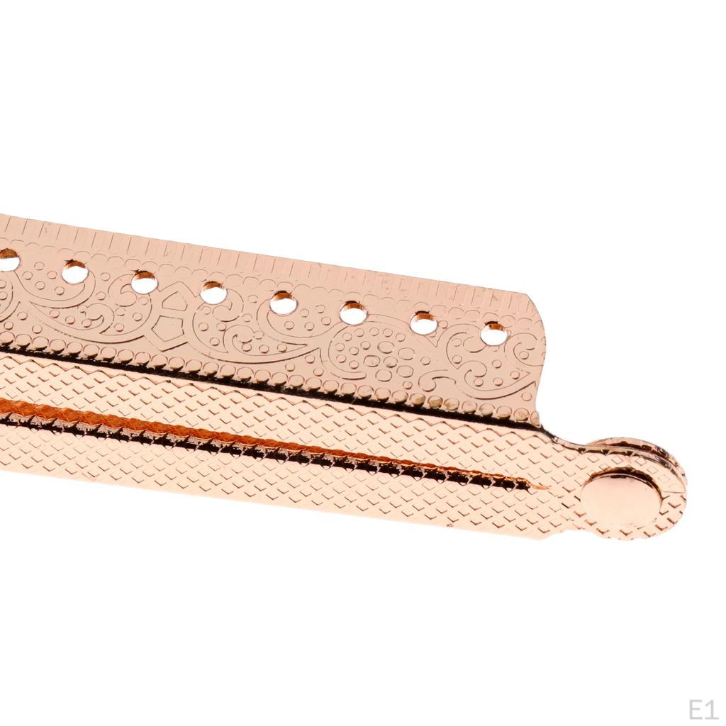 Сумка Металлическая Арочная Рамка 18см-Золото — фото 2