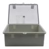 IP66-klassifizierte transparente Anschlussdose mit klarem Deckel, ABS-Konstruktion, 220 x 170 x 110 mm, für elektrische Verdrahtungsanforderungen