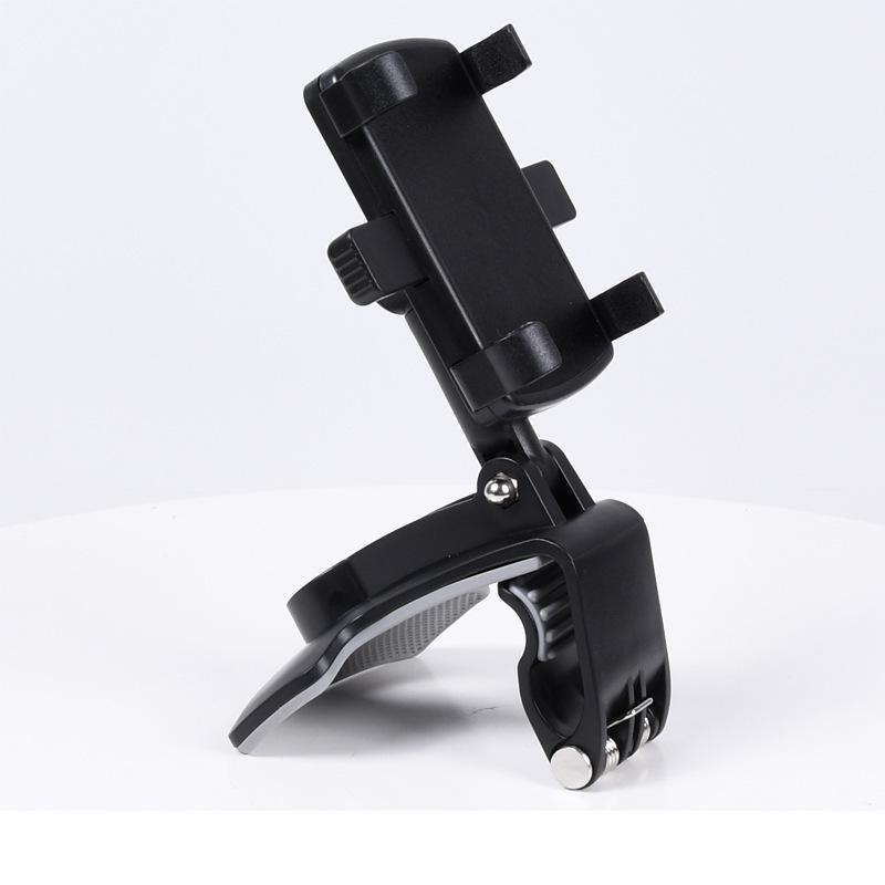 Rotating Multifunction Car Phone Holder for Dashboard and Rearview Mirror