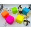 Cute Color Tofu Stress Balls Sensory Toys Stress Relief Fidget Toys Squishy Dough Ball Gifts for Adults Children Best Gift