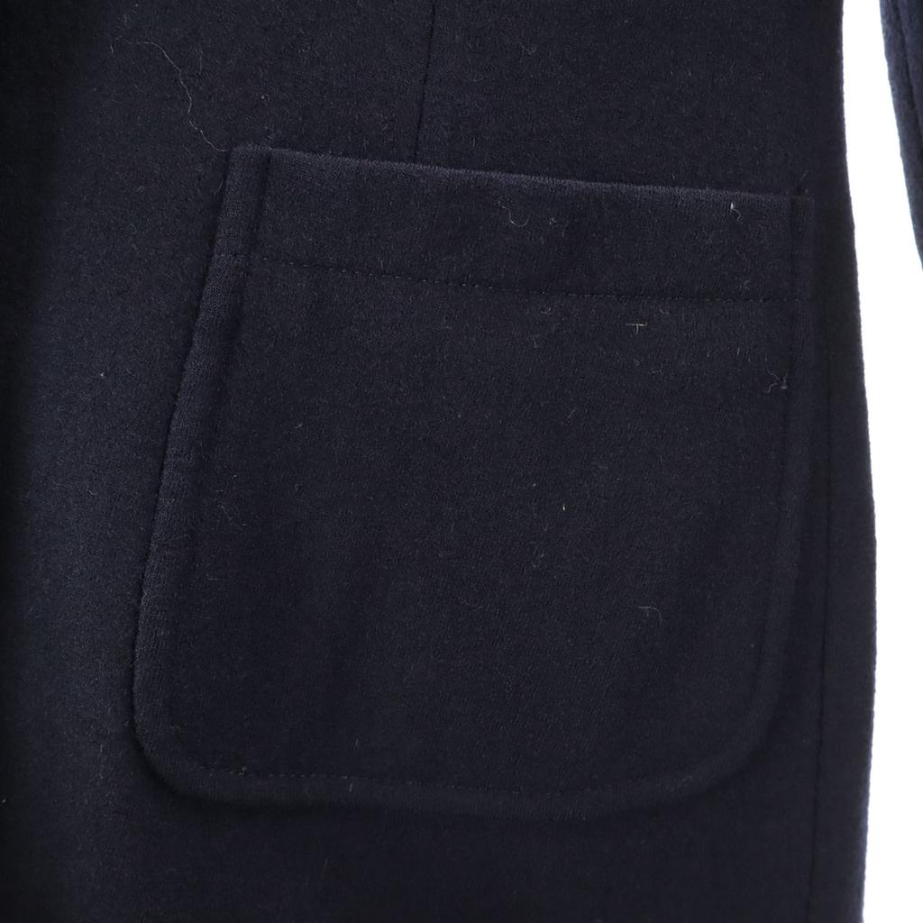 Tha Scotch House Wool Coat 9AR Navy Women Used