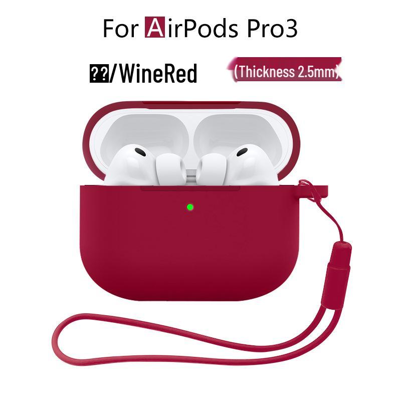 Compatible with Apple AirPods Pro 3 Silicone Protective Case, Bluetooth Earphone Cover