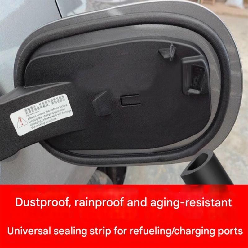 Upgrades Gas Tank Cover Seal Rings 90cm Anti Aging Design Universal Car Fit Universal Fuel Tank Seal Strips for Vehicle