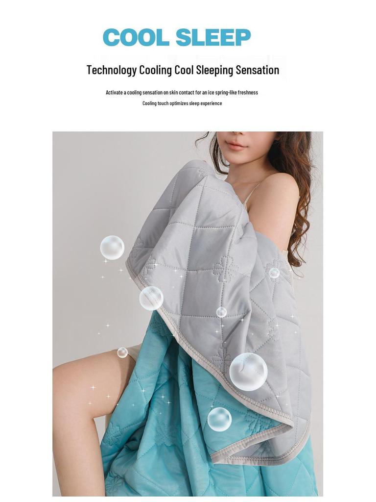 Ice Spring Cool Silk Summer Quilt 2025: Ultra-Soft, Air Conditioning Comfort, Hot Seller