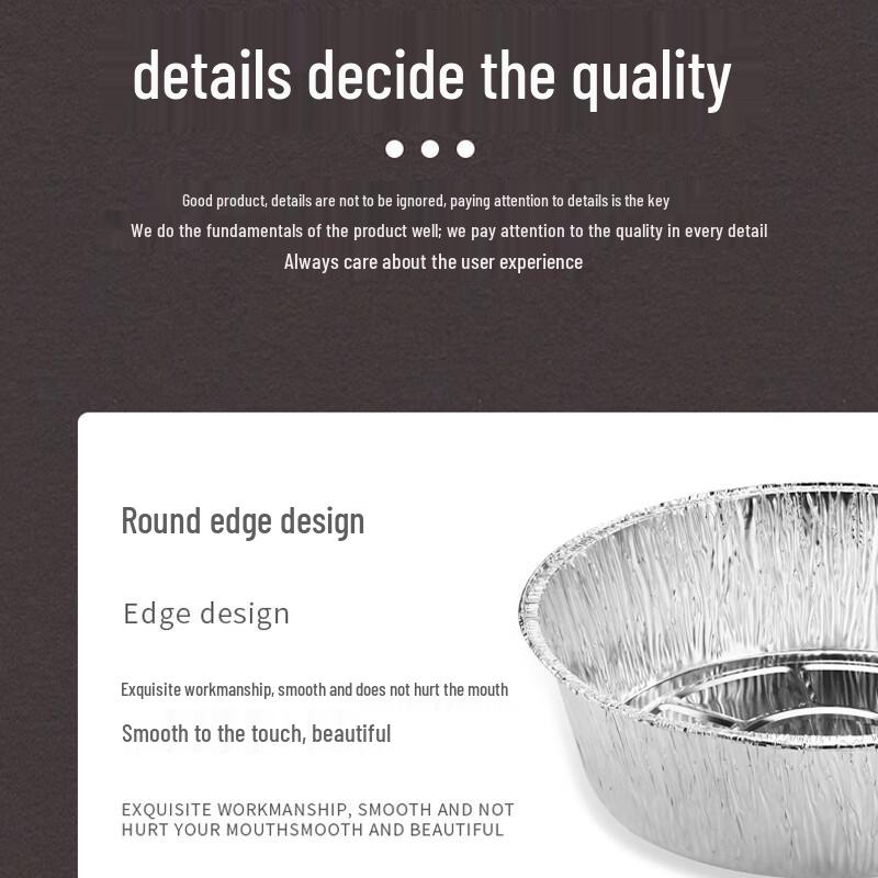 Disposable Thickened Aluminum Foil Baking Cups