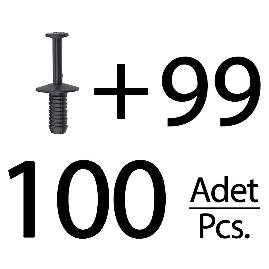 

Bumper Clips for Opel, BMW, Mercedes - 100 Pieces
