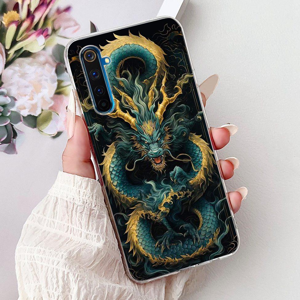 6.6" For Realme 6Pro RMX2061 RMX2063 Back Cover For Realme 6 Pro Case Clear Luxury Fashion Cute Cat Cool Funny Soft TPU Bumper