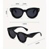 Inflated Round Punk Sunglasses Women Men Y2k Sports Glasses for Ladies Vintage Steampunk Eyewear Shades