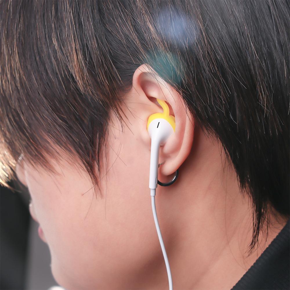 Tips Anti Slip Bluetooth Earphone Protection Earphone Cover Ear Cap In-Ear Headphone Tips Ear Pads