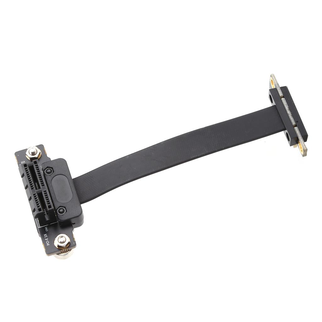 Extension Cable PCI‑E 1X Dual 90 Degrees  Network Adapter with LED Indication Magnetic Pad