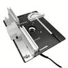 Woodworking Router Table Insert Plate Aluminum Alloy Router Metal Router Table Plate Metal Router System Kit Woodworking Tools