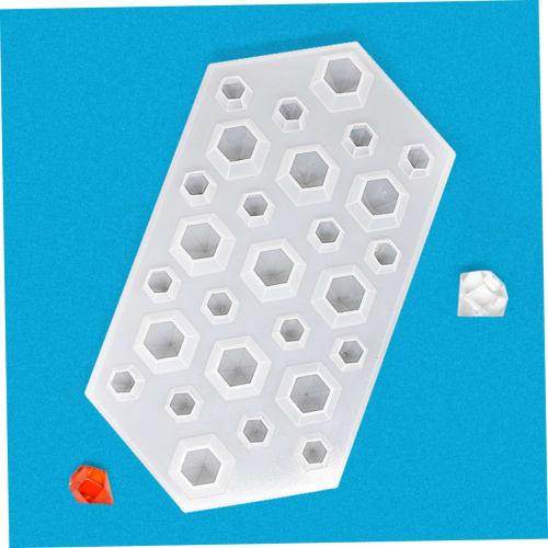 SHOWERORO Silicone Ice Cube Mold, Diamond Ice Cube Maker for Freezers, Kitchen Ice Maker, Ice Cube Tray Mold, Multi-Grid Ice Maker