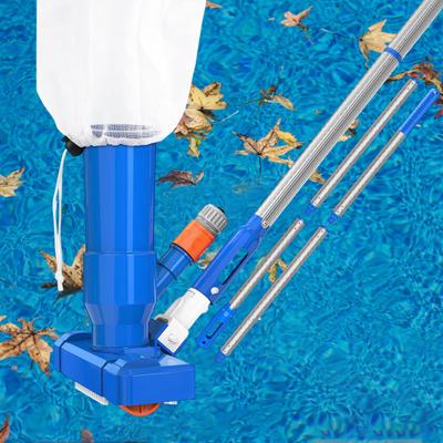 Handheld Swimming Pool Jet Cleaner with Detachable Poles No Power Needed Portable Pool