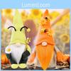 Charmante Herfst Decoratie Zonnebloem Lieveheersbeestje Pluche Pop Voor Thanksgiving Vieringen