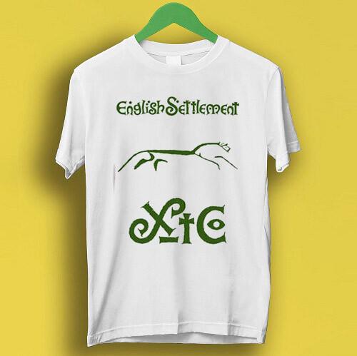 XTC English Settlement New Wave Rock Music Retro Cool Top Tee T Shirt P3222 S
