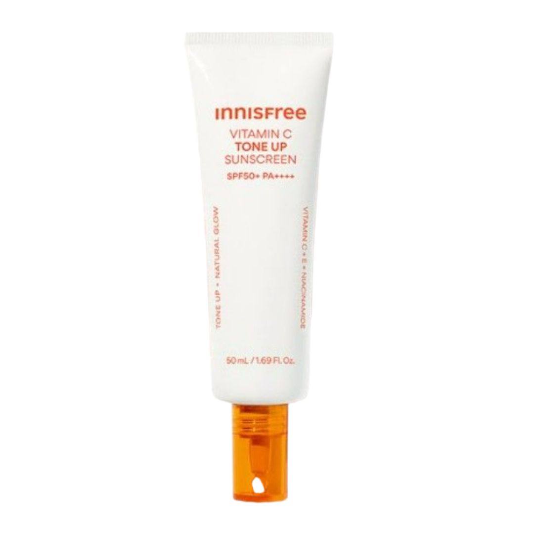 Innisfree Vita C Dark Spot Tone-Up Sunscreen SPF50+ PA++++ Brightening UV Protector 50ml