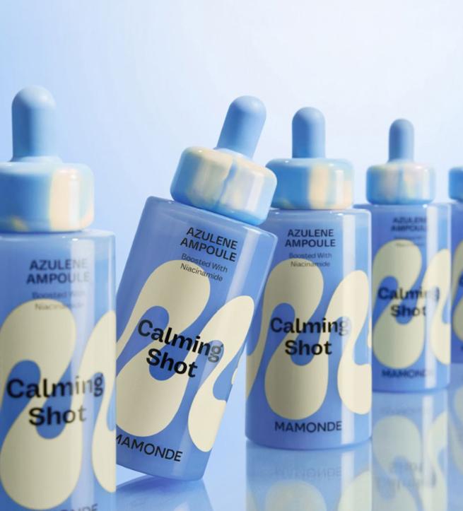 Mamonde Calming Shot Azulene Hydrating Ampoule 50ml Soothing Moisture Care